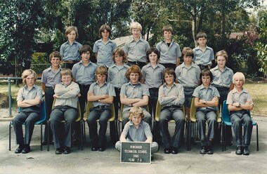 Photograph - Group, Ringwood Technical School 1980 Year 7.3, 1980