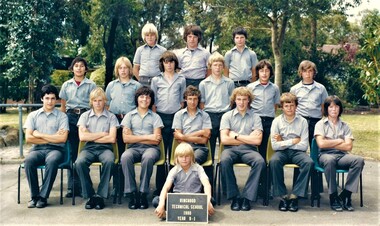 Photograph - Group, Ringwood Technical School 1980 Year 9.1