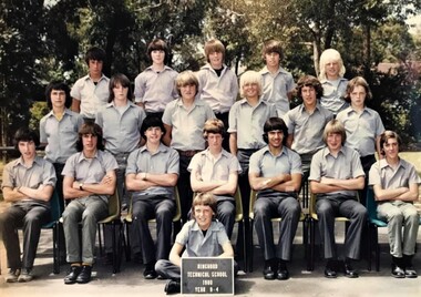 Photograph - Group, Ringwood Technical School 1980 Year 9.4