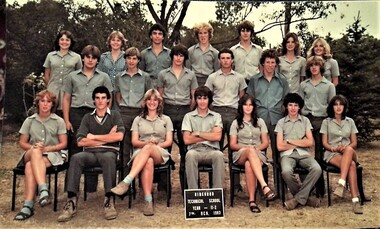 Photograph - Group, Ringwood Technical School 1983 Year 11.2