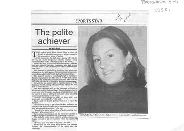 Newspaper, Scrapbook Clipping, Library Collection, Ringwood, Victoria