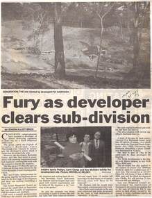 Newspaper, Scrapbook Clipping, Library Collection, Ringwood, Victoria