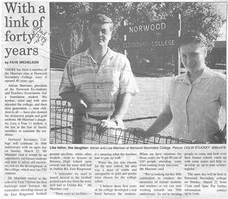 Newspaper, Scrapbook Clipping, Library Collection, Ringwood, Victoria