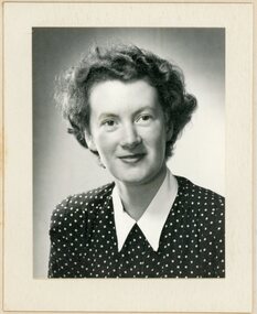 Photograph, Winifred McCook, Barrister and Solicitor, Ringwood, Victoria
