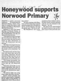 Newspaper, Scrapbook Clipping, Library Collection, Ringwood, Victoria