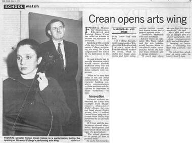 Newspaper, Scrapbook Clipping, Library Collection, Ringwood, Victoria