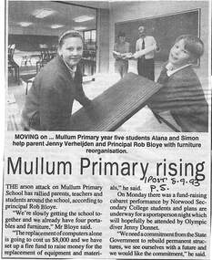 Newspaper, Scrapbook Clipping, Library Collection, Ringwood, Victoria