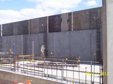 Photograph, Construction work on Costco Store in Dec 2012, at Bond St, Ringwood