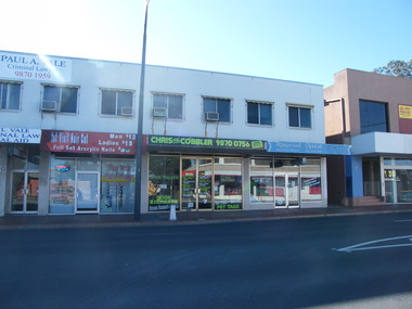 Photograph, Eastern views from 6-10 Ringwood Street, Ringwood up to former Civic Place in 2008