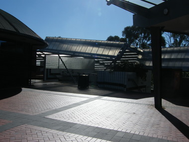 Photograph, Steps down from Melbourne Street, Ringwood  to Eastland entrance in 2008
