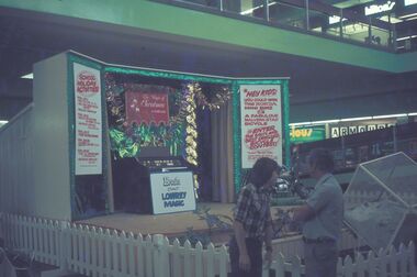 Photograph, Centre stage at 1978 Christmas in Eastland, Ringwood