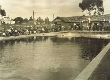 Archive - Parent Record, Ringwood Municipal Baths, Ringwood Street, later Swimming Pools and Aquatic Centres ,and Ringwood Swimming and Lifesaving Club- Archive Collection