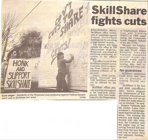 Newspaper, Scrapbook Clipping, Library Collection, Ringwood, Victoria