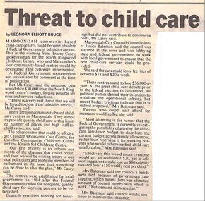 Newspaper, Scrapbook Clipping, Library Collection, Ringwood, Victoria