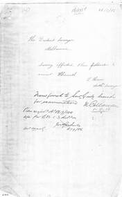 Document - Copy of Lands Department Field Notes - Ringwood, Victoria, Field Notes 86.87/108 - Survey O.P. R72A dated August 1886 by Surveyor, L. Thorn
