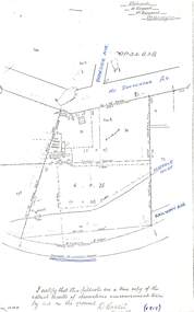 Document - Copy of Lands Department Field Notes - Parish of Ringwood, Victoria, Field Notes - OP34838 - surveyed in 1919 by D. Barker