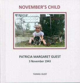 Book, Thomas J Guest, November's Child Patricia Margaret Guest - Thomas J Guest