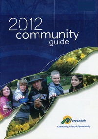 Book, Community Guide 2012 Maroondah City Council, Ringwood Victoria