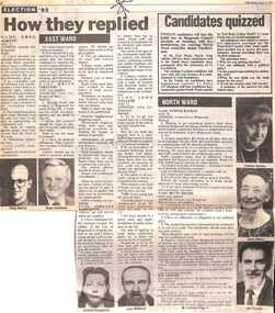 Newspaper, Scrapbook Clipping, Library Collection, Ringwood, Victoria, `