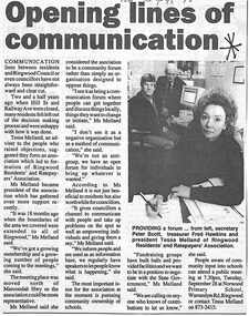 Newspaper, Scrapbook Clipping, Library Collection, Ringwood, Victoria, `