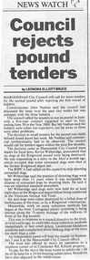 Newspaper, Scrapbook Clipping, Library Collection, Ringwood, Victoria, `