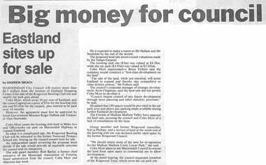 Newspaper, Scrapbook Clipping, Library Collection, Ringwood, Victoria, `