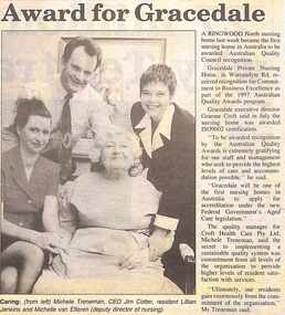 Newspaper, Scrapbook Clipping, Library Collection, Ringwood, Victoria, `