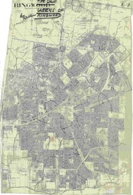 Map, Old Creeks of Ringwood