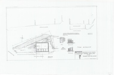 Plan, Drill Hall Site - Design for Military Units and Miniature Rifle Range, Ringwood, Victoria - Circa 1935