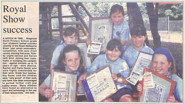 Newspaper, Scrapbook Clipping, Library Collection, Ringwood, Victoria, `