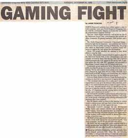 Newspaper, Scrapbook Clipping, Library Collection, Ringwood, Victoria, `