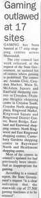 Newspaper, Scrapbook Clipping, Library Collection, Ringwood, Victoria, `