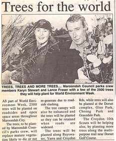 Newspaper, Scrapbook Clipping, Library Collection, Ringwood, Victoria, `