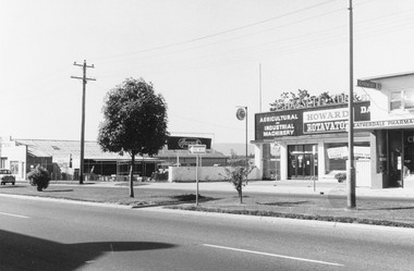 Photograph, Maroondah Highway West, Ringwood- 1969. Looking east from near E. Hassett & Sons
