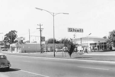 Photograph, Maroondah Highway West, Ringwood- 1969. Looking east near Wantirna Road