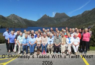 Photograph, Heathmont Men's Probus Club's photographs of trip to O'Shannessy's in West Tasmania in 2016