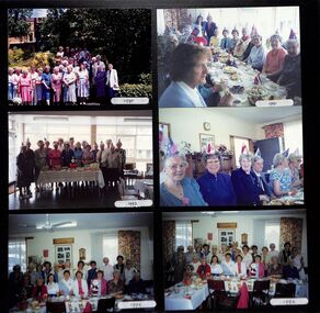 Photograph, Ringwood CWA Christmas breakups 1990-94