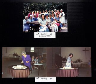 Photograph, Ringwood CWA 44th  and 45th birthday celebration in 1990 and 1991 respectively