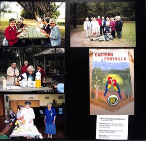 Photograph, Ringwood CWA outing and Eastern Foothills Group (2002) banner