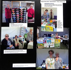 Photograph, CWA's Eastern Foothills Group at Maroondah Festival in November 2015