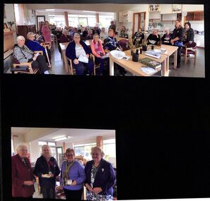 Mixed media, Ringwood CWA members at meeting at Lionswood circa 2021