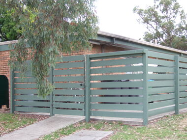 Photograph, Knaith Road Child Care Centre, Ringwood East, showing side view of building in January 2007