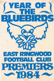 Poster, East Ringwood Football Club