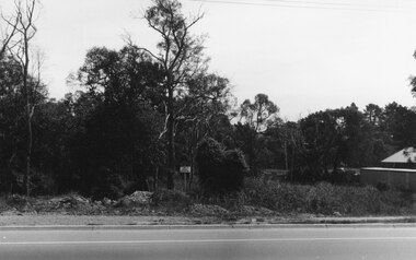 Photograph, Maroondah Highway East. Ringwood- c1969. North side near Peter Vergers Reserve