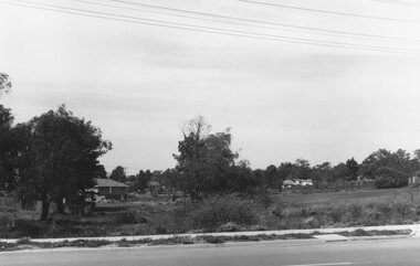 Photograph, Maroondah Highway East, Ringwood- 1969. Looking towards Ringwood from near Mines Road
