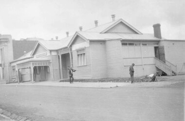 Photograph, Maroondah Highway Central, Ringwood. Ringwood Hall, c1926