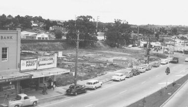 Photograph, Ringwood Coolstore site after clearing, 1962