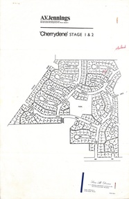 Flyer, Land Sale Advertisement - Cherrydene Estate, Stage 1 & 2, Ringwood, Vic. - 1969