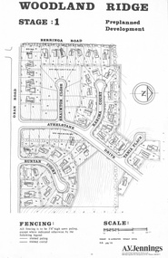 Flyer - Land Sale, Preplanned Development - Woodland Ridge Estate Stages 1, 2 and 3, Ringwood North, Vic. - circa 1972