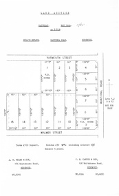 Document, Auction Flyer - Hill's Estate, Wantirna Road, Ringwood - 1960